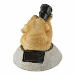 Zingz & Thingz Zingz & Thingz 10" Polyresin Puppy with Telescope Solar Light Statue -Cheap Garden Decor Store unnamed file 11789