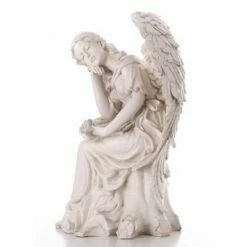 HI-LINE GIFT LTD 26" Polyresin Sleeping Angel Outdoor Statue White - Hi-Line Gift -Cheap Garden Decor Store unnamed file 11811