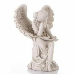 HI-LINE GIFT LTD 26" Polyresin Sleeping Angel Outdoor Statue White - Hi-Line Gift -Cheap Garden Decor Store unnamed file 11816