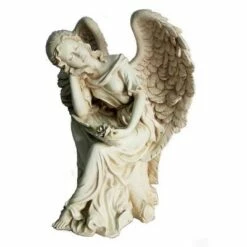 HI-LINE GIFT LTD 26" Polyresin Sleeping Angel Outdoor Statue White - Hi-Line Gift -Cheap Garden Decor Store unnamed file 11818