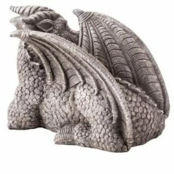 Wind & Weather Indoor/Outdoor Resin Dragon Sculpture With Look of Carved Stone -Cheap Garden Decor Store unnamed file 11833