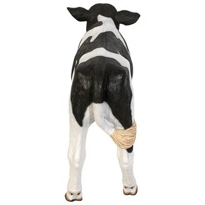 Design Toscano Buttercup, The Life-Size Holstein Calf Dairy Cow Statue 6 Design Toscano Buttercup, The Life-Size Holstein Calf Dairy Cow Statue - Image 4