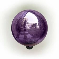 Alpine Corporation Alpine 10" Glass Gazing Globe Electric Purple 5 Alpine Corporation Alpine 10" Glass Gazing Globe Electric Purple -Cheap Garden Decor Store unnamed file 11920