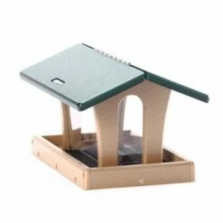 Birds Choice 3qt 4-Sided Hopper with Green Roof Bird Feeder -Cheap Garden Decor Store unnamed file 11967