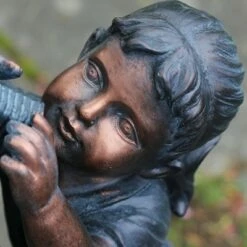 Northlight 29" Children at the Water Pump Well Outdoor Patio Garden Fountain - Black/Bronze -Cheap Garden Decor Store unnamed file 12031