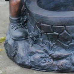 Northlight 29" Children at the Water Pump Well Outdoor Patio Garden Fountain - Black/Bronze -Cheap Garden Decor Store unnamed file 12032
