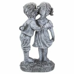 Northlight 12.5" Peck on the Cheek Outdoor Garden Statue 9 Northlight 12.5" Peck on the Cheek Outdoor Garden Statue -Cheap Garden Decor Store unnamed file 12044