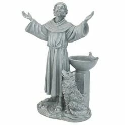 Design Toscano St. Francis's Garden Blessing Sculpture - Gray 8 Design Toscano St. Francis's Garden Blessing Sculpture - Gray -Cheap Garden Decor Store unnamed file 12055