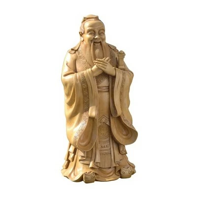 Design Toscano Confucius Garden Sculpture - Brown 2 Design Toscano Confucius Garden Sculpture - Brown