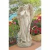 Design Toscano Constance Conscience Garden Angel Statue - Off-White