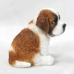 HI-LINE GIFT LTD 6.75" Polyresin Saint Bernard Puppy Statue White/Brown - Hi-Line Gift -Cheap Garden Decor Store unnamed file 1209