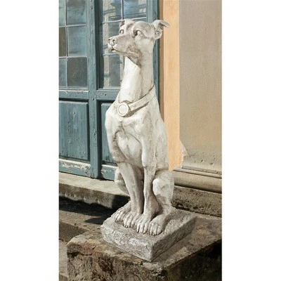 Design Toscano Art Deco Whippet Greyhound Sentinel Dog Statue 4 Design Toscano Art Deco Whippet Greyhound Sentinel Dog Statue - Image 2