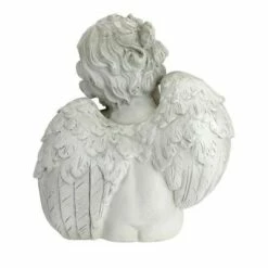 Design Toscano Angel Of Contemplation Statue - Off-White -Cheap Garden Decor Store unnamed file 12198
