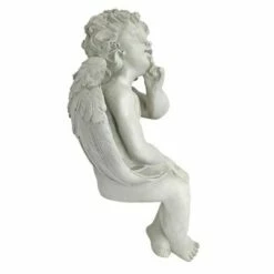 Design Toscano Angel Of Contemplation Statue - Off-White -Cheap Garden Decor Store unnamed file 12199