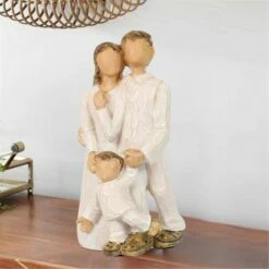 6.2" Resin Family Figurine Ornaments Home Decoration - Watnature