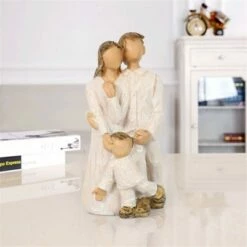 6.2" Resin Family Figurine Ornaments Home Decoration - Watnature -Cheap Garden Decor Store unnamed file 12218