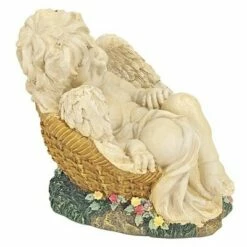 Design Toscano Afternoon Nap Angel Sculpture - Medium - Multicolored -Cheap Garden Decor Store unnamed file 12227