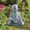 Design Toscano Baby Buddha Studying The Five Precepts Statue