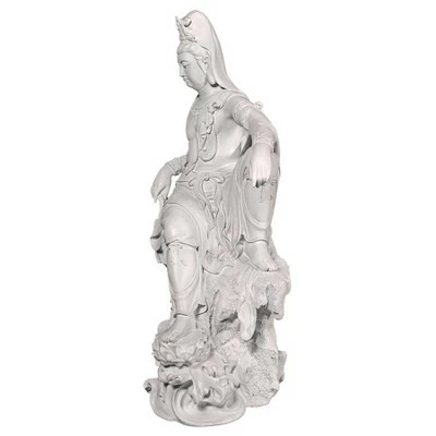Design Toscano Guan-Yin, Goddess Of Compassion Statue - Off-White 7 Design Toscano Guan-Yin, Goddess Of Compassion Statue - Off-White - Image 5