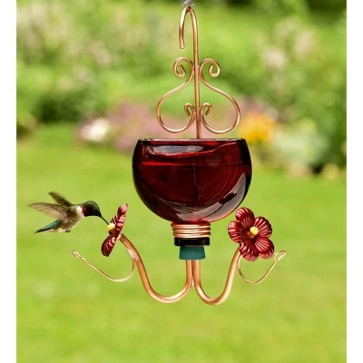 Plow & Hearth - Window Watch Hummingbird Feeder 2 Plow & Hearth - Window Watch Hummingbird Feeder