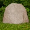 Emsco 16.5" Resin Medium River Rock Statuary - Sand