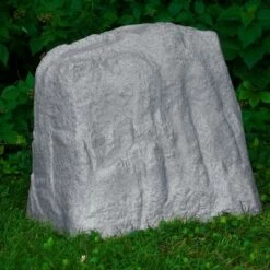 Emsco 25" Resin Large River Rock Statuary - Sand