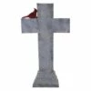 Roman Inc Home & Garden 15.75" Cardinal Memorial Cross Red Bird Yard Decor Roman, Inc - Outdoor Sculptures And Statues -Cheap Garden Decor Store unnamed file 12405
