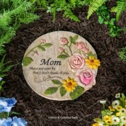 Evergreen Not a Day Goes By Mother Memorial Garden Stone 14 Evergreen Not a Day Goes By Mother Memorial Garden Stone -Cheap Garden Decor Store unnamed file 12419