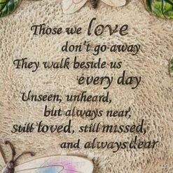 Evergreen Stepping Stone, Those We Love Don't Go Away 9 Evergreen Stepping Stone, Those We Love Don't Go Away -Cheap Garden Decor Store unnamed file 12474