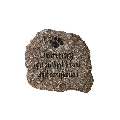 Evergreen Stepping Stone, in Memory of a Faithful Friend and Companion 3 Evergreen Stepping Stone, in Memory of a Faithful Friend and Companion