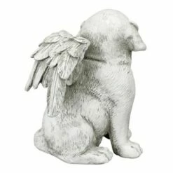 Design Toscano Loving Friend, Memorial Pet Dog Statue