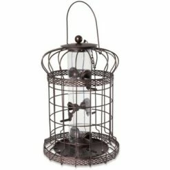 Edwardian Bird Feeder, Squirrel Deterrent Bird Feeders, Hold 3.5 Cups of Seed, for Outside Hanging with 6 Feeding Ports - Gardener's Supply Company -Cheap Garden Decor Store unnamed file 12571