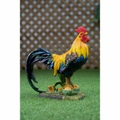 HI-LINE GIFT LTD 14" Polyresin Standing Rooster on Corn Statue - Hi-Line Gift -Cheap Garden Decor Store unnamed file 1258