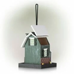 Alpine Corporation Alpine 9" Farm Store Wood Bird Feeder -Cheap Garden Decor Store unnamed file 12604