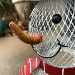 Backyard Expressions 17.7" Steel Snowman Bird Feeder White 7 Backyard Expressions 17.7" Steel Snowman Bird Feeder White -Cheap Garden Decor Store unnamed file 12619