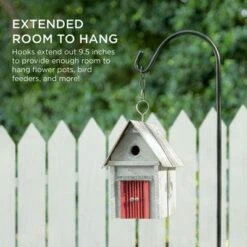 Best Choice Products 65in Set of 4 Shepherd Hooks Outdoor Metal Adjustable Garden Hooks w/ 2-Prong Base Black 12 Best Choice Products 65in Set of 4 Shepherd Hooks Outdoor Metal Adjustable Garden Hooks w/ 2-Prong Base Black -Cheap Garden Decor Store unnamed file 12636