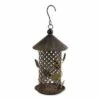 Zingz & Thingz Zingz & Thingz 17.5" Iron Leaf Bird Feeder Green/Brown -Cheap Garden Decor Store unnamed file 12670