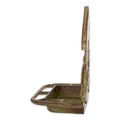 Zingz & Thingz Zingz & Thingz 9.64" Polyresin Wall Mounted Bird Feeder Brown 3 Zingz & Thingz Zingz & Thingz 9.64" Polyresin Wall Mounted Bird Feeder Brown