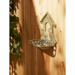 Zingz & Thingz Zingz & Thingz 9.64" Polyresin Wall Mounted Bird Feeder Brown 11 Zingz & Thingz Zingz & Thingz 9.64" Polyresin Wall Mounted Bird Feeder Brown -Cheap Garden Decor Store unnamed file 12699