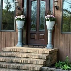 Emsco 32.25" Resin Greek Column Statuary Sand