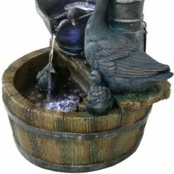 Sunnydaze Decor Sunnydaze 30"H Electric Polyresin Rustic Pump and Barrel Mother Duck and Ducklings Outdoor Fountain with LED Lights 14 Sunnydaze Decor Sunnydaze 30"H Electric Polyresin Rustic Pump and Barrel Mother Duck and Ducklings Outdoor Fountain with LED Lights -Cheap Garden Decor Store unnamed file 12799