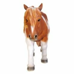 HI-LINE GIFT LTD 19.5" Polyresin Shetland Pony Statue Brown/White - Hi-Line Gift -Cheap Garden Decor Store unnamed file 1282