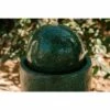 25.6" Modern Stone Textured Sphere Indoor/Outdoor Water Fountain with LED Light - Green - XBrand -Cheap Garden Decor Store unnamed file 12839