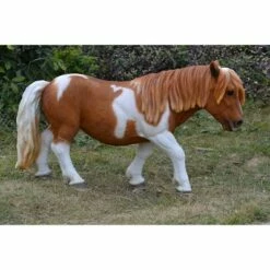HI-LINE GIFT LTD 19.5" Polyresin Shetland Pony Statue Brown/White - Hi-Line Gift -Cheap Garden Decor Store unnamed file 1284