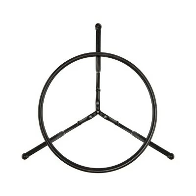 Alpine Corporation 9" Metal Glazing Globe Stand Black 5 Alpine Corporation 9" Metal Glazing Globe Stand Black - Image 4