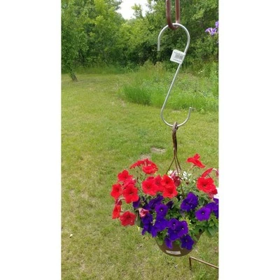 25pk 6" Galvanized Steel Heavy Duty S-Hook Hangers Gray - Glamos 4 25pk 6" Galvanized Steel Heavy Duty S-Hook Hangers Gray - Glamos - Image 2