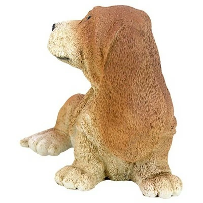 Design Toscano Brown Basset Puppy Dog Statue - Brown 5 Design Toscano Brown Basset Puppy Dog Statue - Brown - Image 3