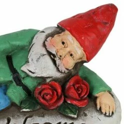 Resin Welcome Gnome Garden Stones - Exhart -Cheap Garden Decor Store unnamed file 12873