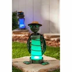Garden Meadow 14" Solar Lighted Garden Meadow Frog & Turtle -Cheap Garden Decor Store unnamed file 12879
