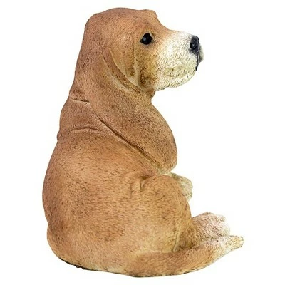 Design Toscano Brown Basset Puppy Dog Statue - Brown 7 Design Toscano Brown Basset Puppy Dog Statue - Brown - Image 5